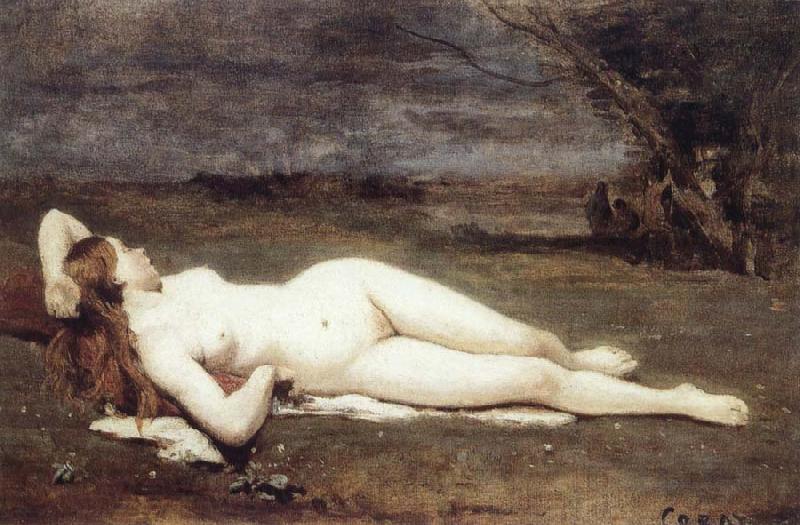 Jean Baptiste Camille  Corot Recreation by our Gallery Germany oil painting art